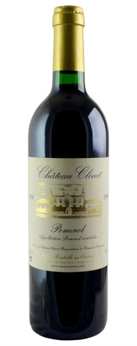 1998 Clinet Bordeaux Blend