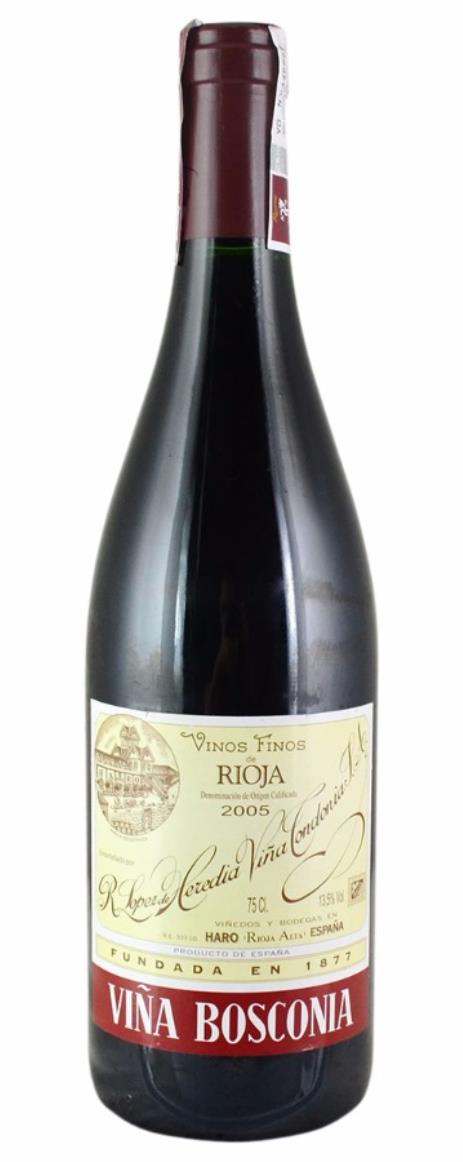 2005 Lopez De Heredia Rioja Vina Bosconia Reserva