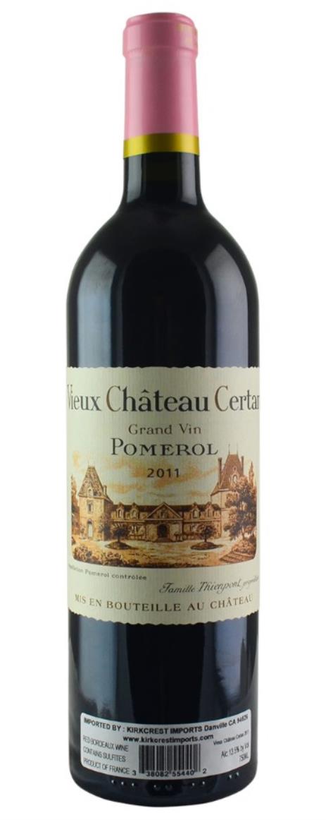2011 Vieux Chateau Certan Bordeaux Blend