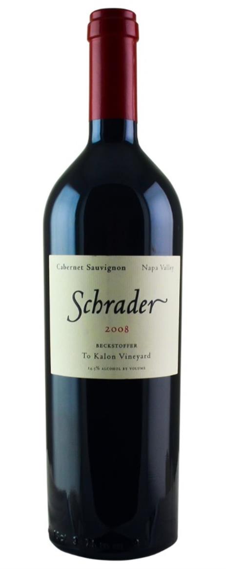 2007 Schrader Cellars Cabernet Sauvignon Beckstoffer To Kalon Vineyard
