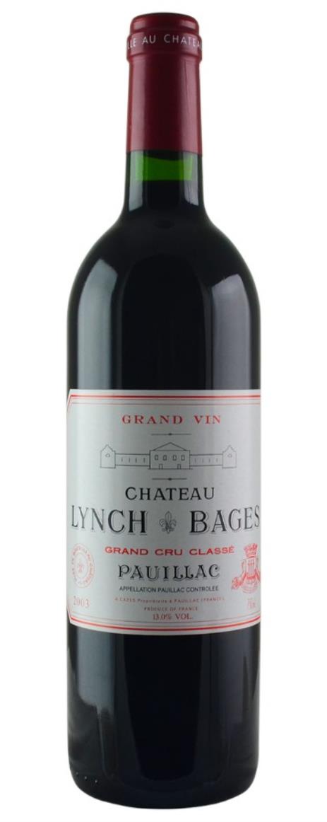 2003 Lynch Bages Bordeaux Blend