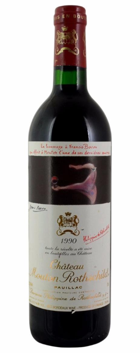 1990 Mouton-Rothschild Bordeaux Blend