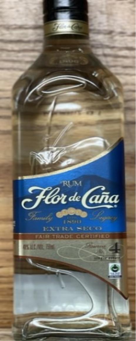 Flor de Cana 4 Year Extra Dry White Rum