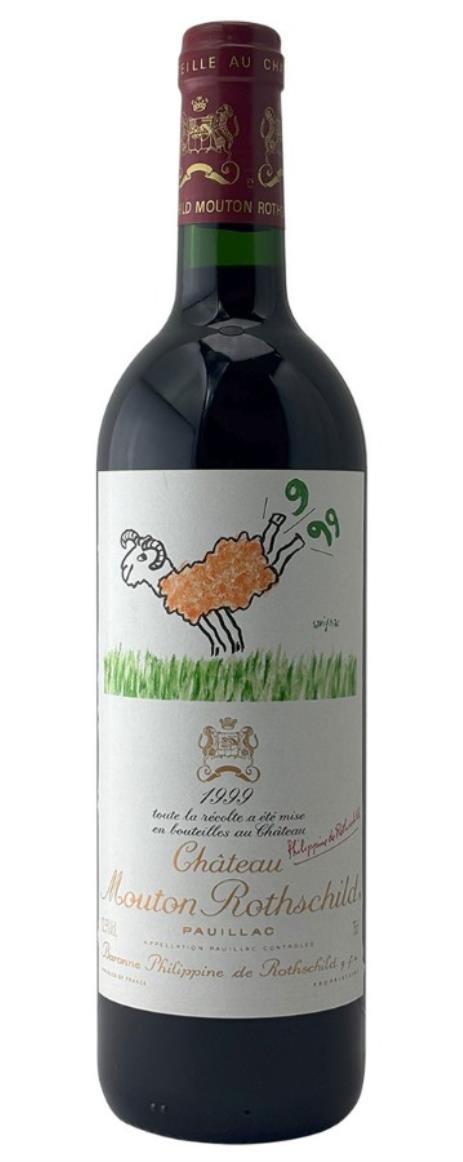 1999 Mouton-Rothschild Bordeaux Blend