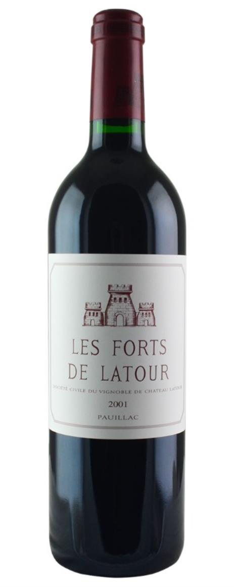 2001 Les Forts de Latour Bordeaux Blend