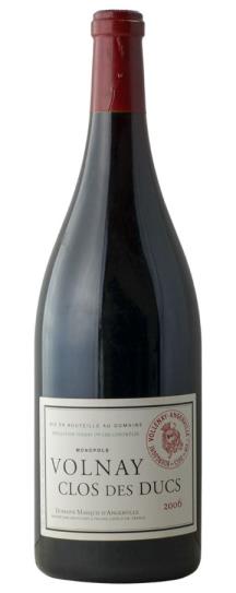 2006 Marquis d'Angerville Volnay Clos des Ducs