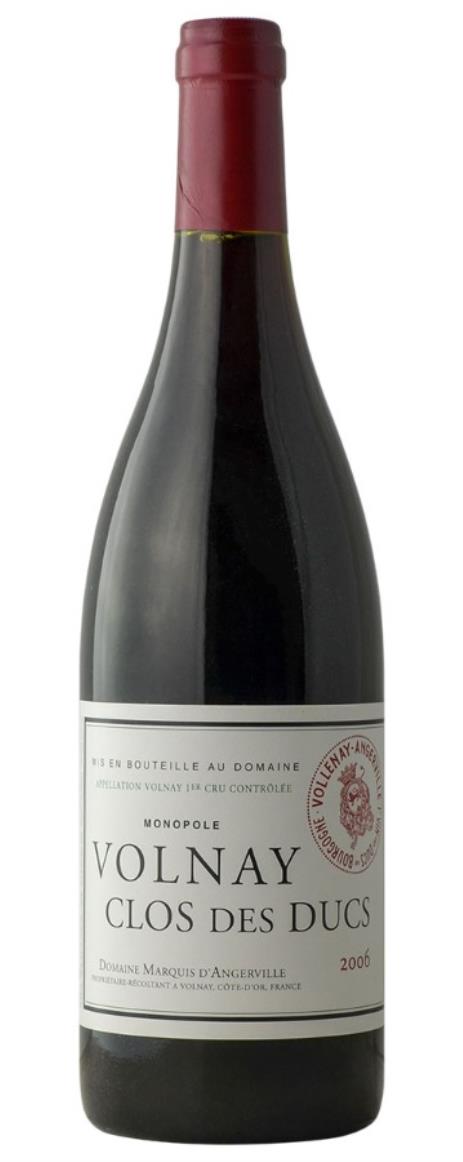 2006 Marquis d'Angerville Volnay Clos des Ducs
