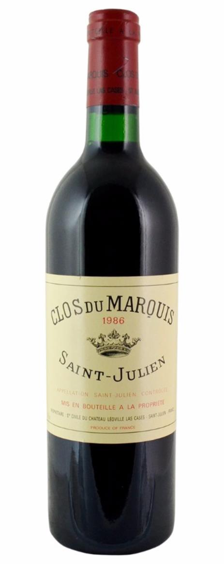 1986 Clos du Marquis Bordeaux Blend