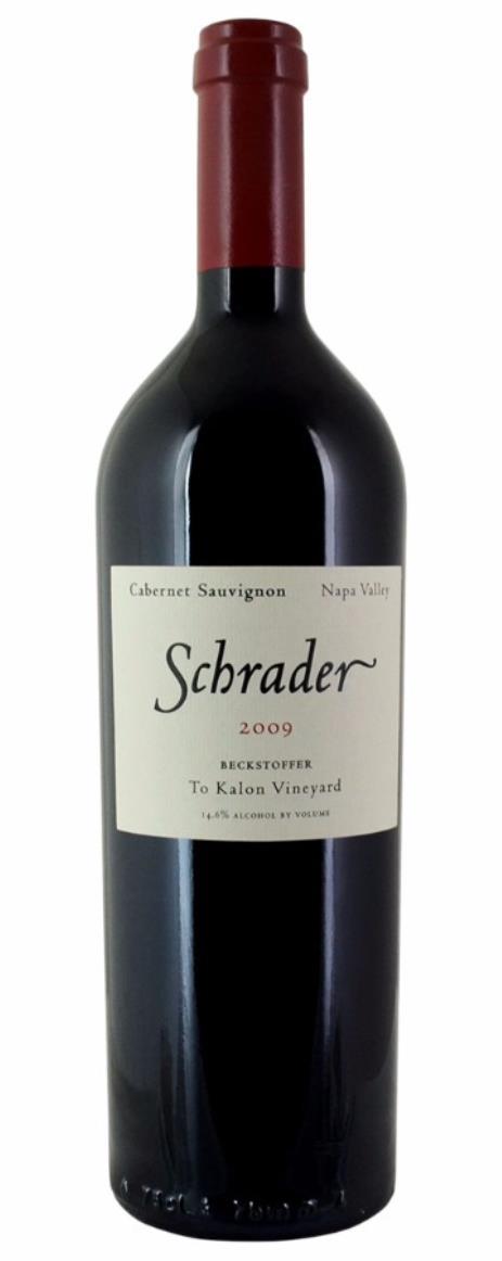2009 Schrader Cellars Cabernet Sauvignon Beckstoffer To Kalon Vineyard