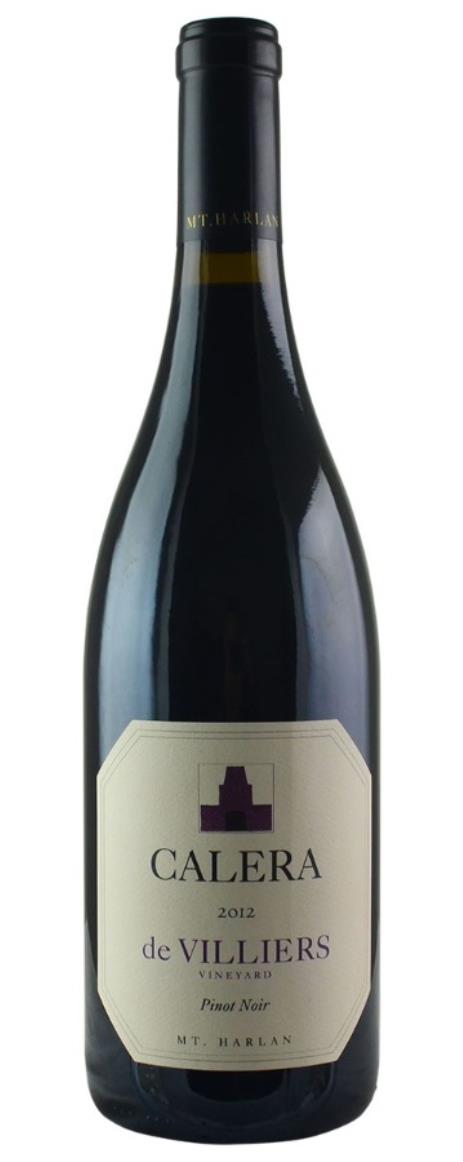 2012 Calera Pinot Noir de Villiers