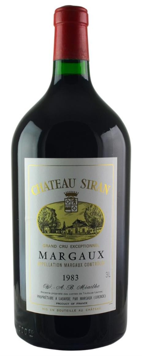 1983 Siran Bordeaux Blend