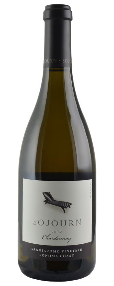 2012 Sojourn Cellars Chardonnay Sangiacomo Vineyard