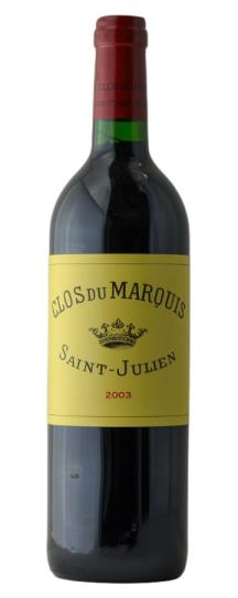 2003 Clos du Marquis Bordeaux Blend