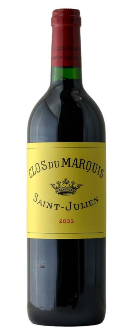 2003 Clos du Marquis Bordeaux Blend