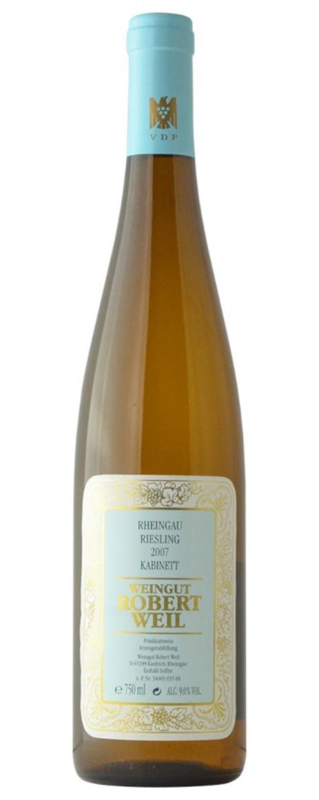 2007 Robert Weil Riesling Kabinett