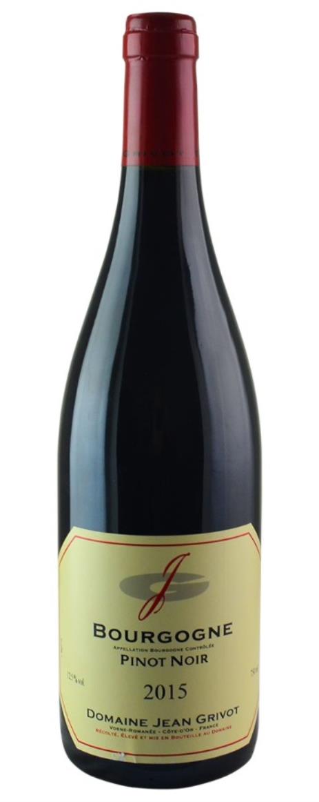 2015 Domaine Jean Grivot Bourgogne Rouge