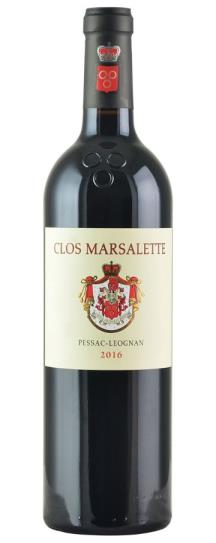 2014 Clos Marsalette Bordeaux Blend