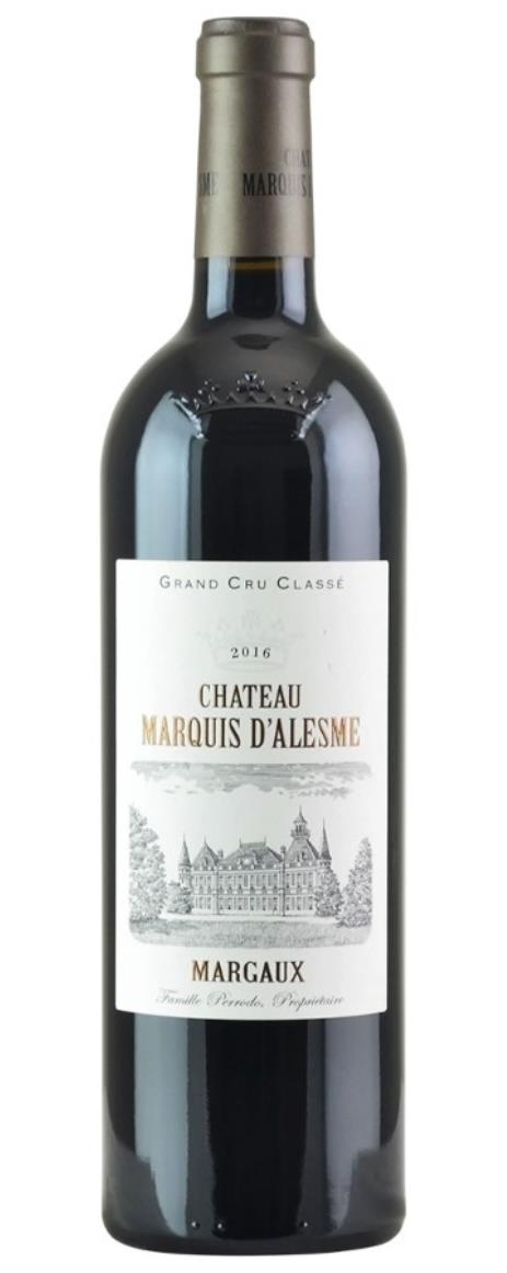 2016 Marquis d'Alesme Becker Bordeaux Blend