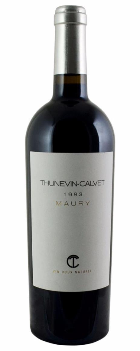 1983 Domaine Thunevin-Calvet Maury Vin Doux Naturel