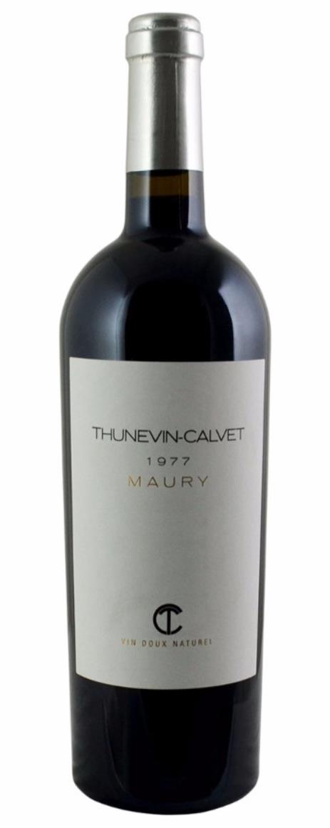 1977 Domaine Thunevin-Calvet Maury Vin Doux Naturel
