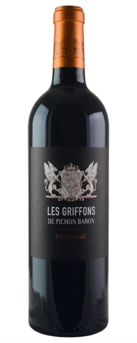 2015 Pichon-Longueville Baron Les Griffons de Pichon Baron