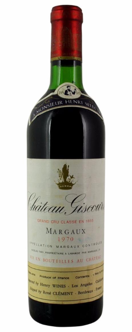 1970 Giscours Bordeaux Blend