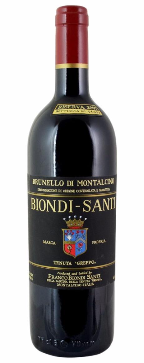 2007 Biondi Santi Brunello di Montalcino Riserva