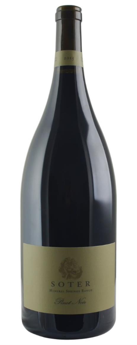 2015 Soter Pinot Noir Mineral Springs Ranch