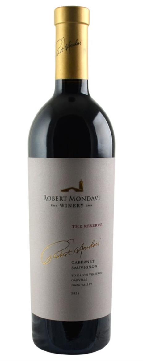 2014 Robert Mondavi Winery Cabernet Sauvignon To Kalon Reserve