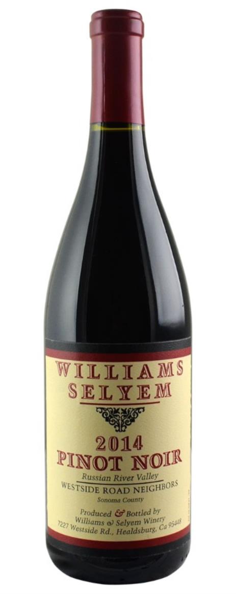 2014 Williams Selyem Pinot Noir Westside Neighbors