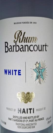 Barbancourt White Rhum