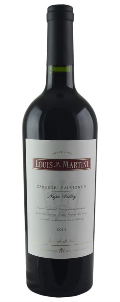 2014 Louis M. Martini Cabernet Sauvignon Napa