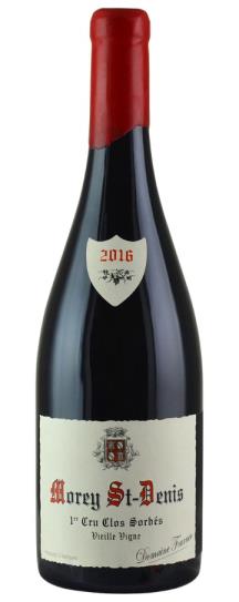 2016 Domaine Fourrier Morey Saint Denis 1er Cru Clos Sorbes
