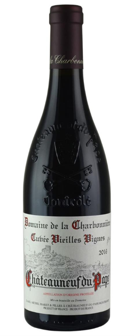 Buy 16 Domaine De La Charbonniere Chateauneuf Du Pape Cuvee Vieilles Vignes 750ml Online