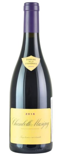 2016 Domaine de la Vougeraie Chambolle Musigny