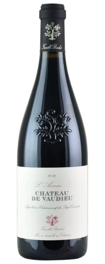 2016 Chateau de Vaudieu Chateau de Vaudieu Chateauneuf du Pape L'Avenue