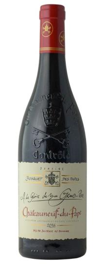 2016 Les Bosquet des Papes Chateauneuf du Pape A la Gloire de Mon Grand-Pere