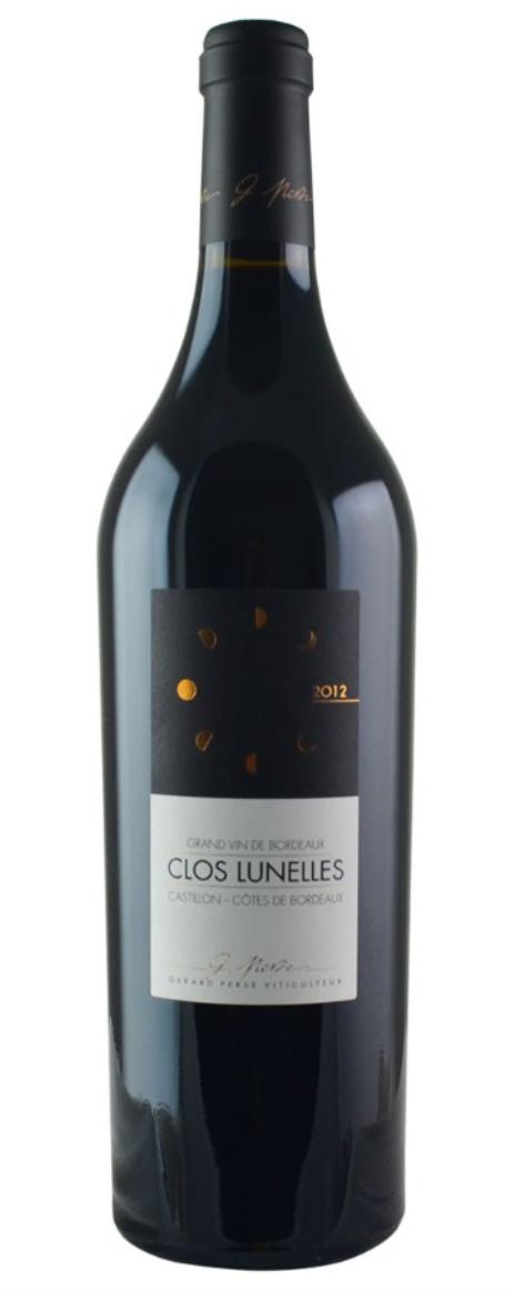 2012 Clos les Lunelles Bordeaux Blend