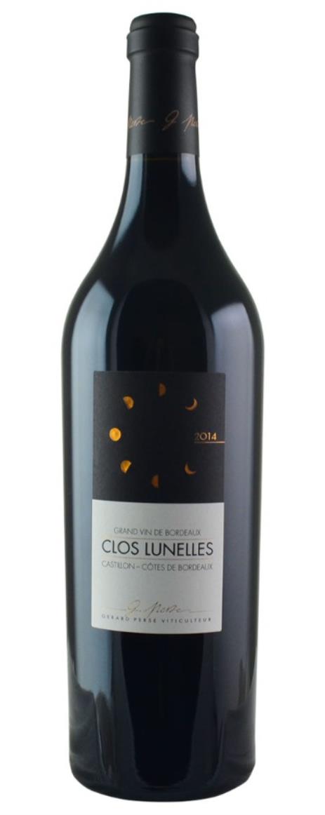 2014 Clos les Lunelles Bordeaux Blend