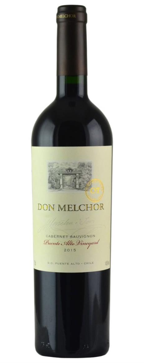 2015 Concha y Toro Don Melchor Cabernet Sauvignon Puente Alto Vineyard