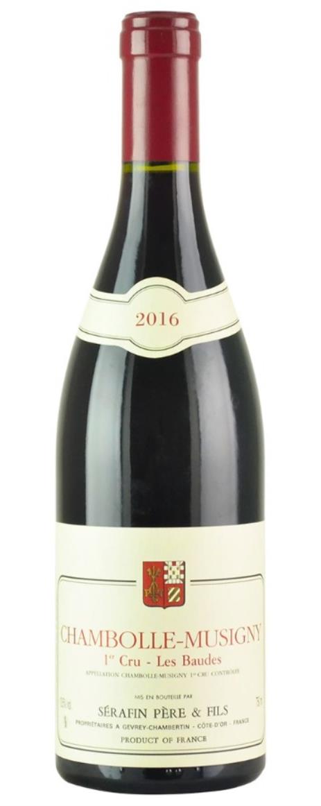 2016 Domaine Christian Serafin Chambolle Musigny les Baudes