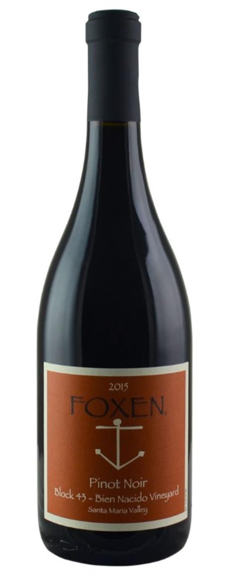 2015 Foxen Block 43 Bien Nacido Vineyard Pinot Noir
