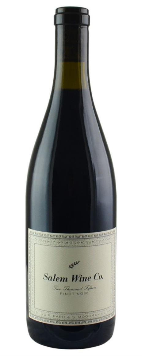 2015 Salem Wine Co. Pinot Noir Eola Amity Hills
