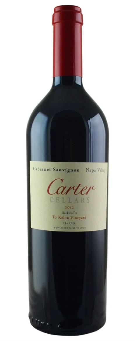 2012 Carter Cellars Cabernet Sauvignon Beckstoffer To Kalon The O.G.