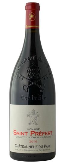 2016 Domaine de Saint-Prefert Chateauneuf du Pape Collecion Charles Giraud