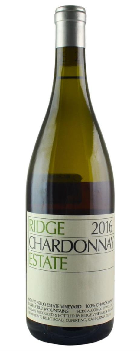 2016 Ridge Chardonnay Estate