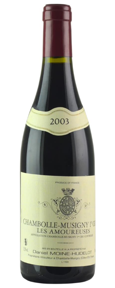 2003 Domaine Moine-Hudelot Chambolle Musigny les Amoureuses