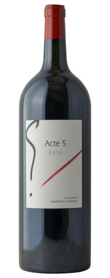 2013 Sylvie et Jacques Guinaudeau "G" Acte 5