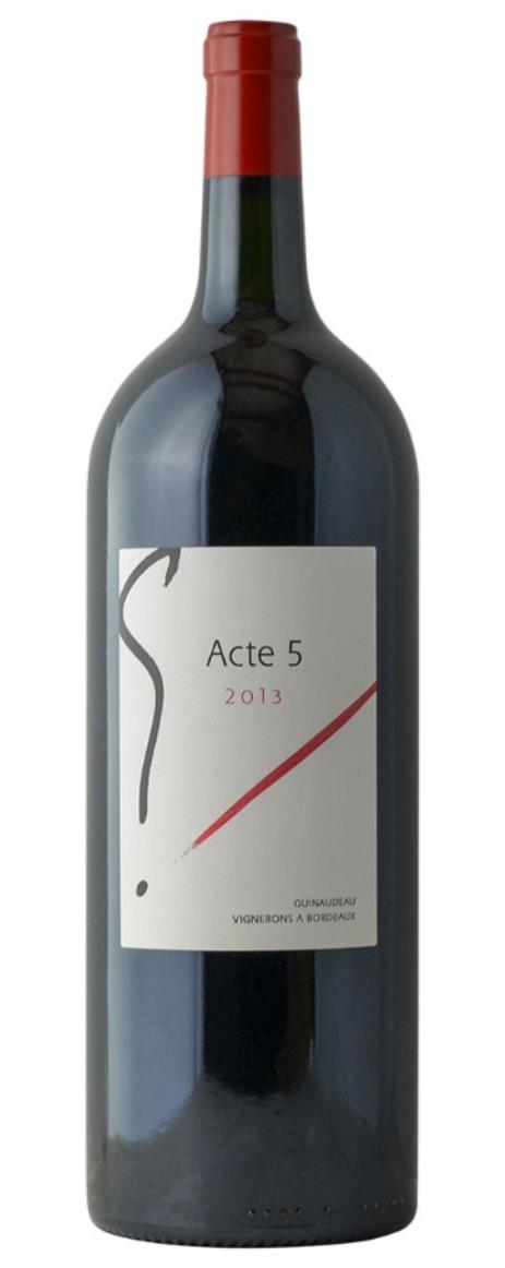 2013 Sylvie et Jacques Guinaudeau "G" Acte 5