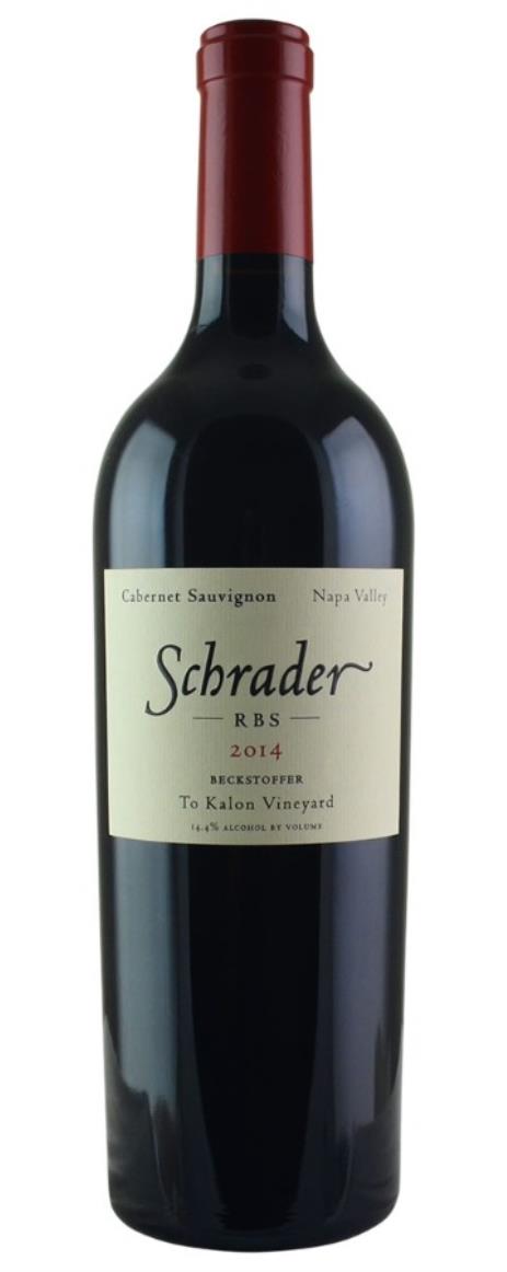 2014 Schrader Cellars Cabernet Sauvignon RBS Beckstoffer To Kalon Vineyard